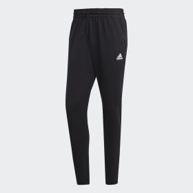 Pantalón Essentials Pierna Cónica Negro Hombre Sportswear