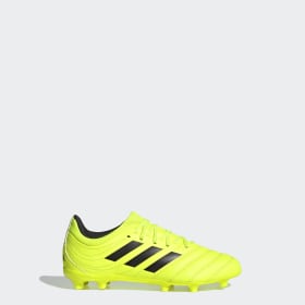 chaussure foot adidas jaune