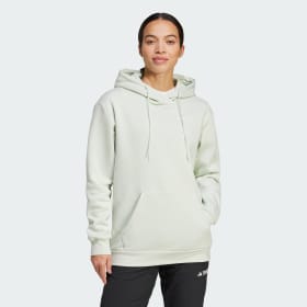 Polerón Con Capucha Terrex Multi Logo Pequeño Verde Mujer Terrex