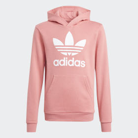 adidas pink womens hoodie