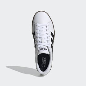 All white adidas skate on sale shoes