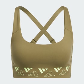 Brassière adidas Powerimpact Training Logo Maintien moyen