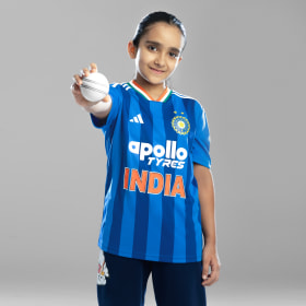 INDIA T20 INTERNATIONAL CRICKET REPLICA JERSEY JUNIOR