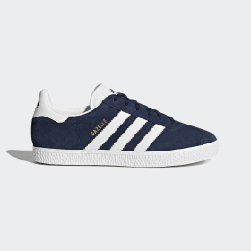 adidas - Gazelle Shoes Collegiate Navy / Cloud White / Cloud White BY9144