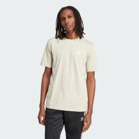 Polera Essentials Trifolio Beige Hombre Originals