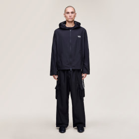 Y-3 NYLON WIRED 3 STRIPES CARGO PANTS