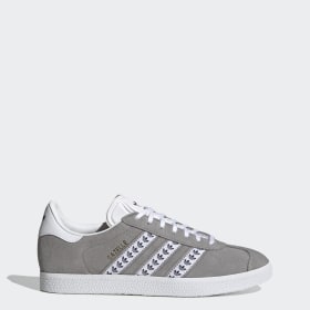 light grey gazelle trainers youth