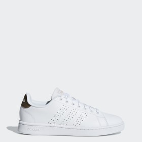 adidas cloudfoam white trainers