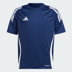 Camiseta De Fútbol Tiro 24 Kids Azul Niño Fútbol