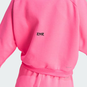 Adidas neon pink clearance hoodie