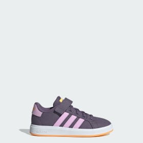 Zapatillas Adidas Grand Court 2.0 Kids Morado Niño Sportswear