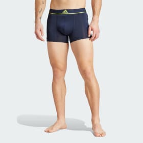 Calzoncillo Bóxer De Algodón Active Micro Flex Eco (Paquete De 3) Negro Hombre Training