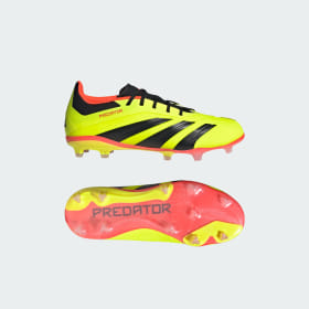 Zapatos De Fútbol Predator Elite Terreno Firme Amarillo Niño Fútbol