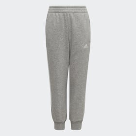 Pantalón Adidas Essentials 3 Tiras Gris Niño Sportswear