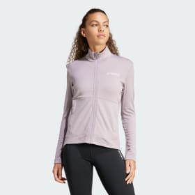 Chaqueta Terrex Multi Light Cierre Frontal Felpa Morado Mujer Terrex