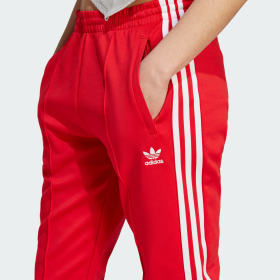 Red sale adidas sweats