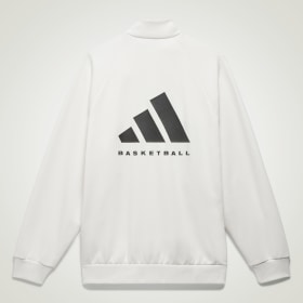 White adidas track on sale top