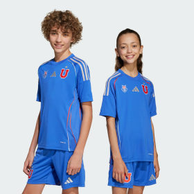 Camiseta Local Universidad De Chile 2025 Azul Niño Fútbol
