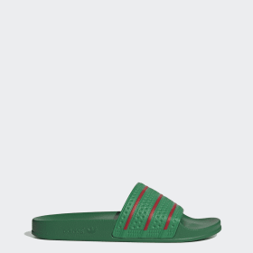 Sandalias Adilette Verde Hombre Originals