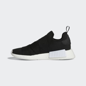 Adidas women's nmd r1 hot sale knit lace up sneakers