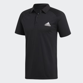 white adidas polo shirt