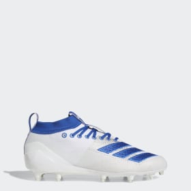 all white adidas football cleats
