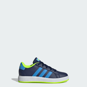 Adidas Sportswear Zapatillas adidas Grand Court Lifestyle para Tenis con Cordones Azul Nino Sportswear Ofertitas