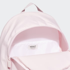 light pink adidas backpack