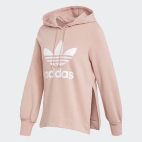 baby pink adidas hoodie
