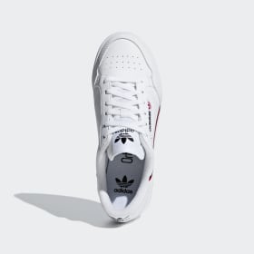 adidas white continental 80