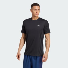 Polera De Entrenamiento Train Essentials Negro Hombre Training