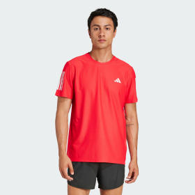 Polera Own The Run Rojo Hombre Running