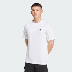 Polera Essentials Trifolio Blanco Hombre Originals