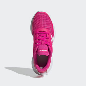 girls pink adidas trainers