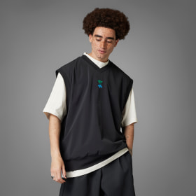 Chaleco Rolling Links Pullover Negro Hombre Golf