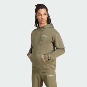 Polerón Terrex Multi Logo Pequeño Verde Hombre Terrex