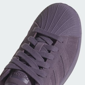 Purple adidas sale superstar