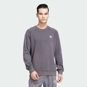 Trefoil Essentials French Terry Crew Sweatshirt