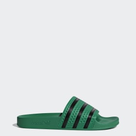 Heren + Kinderen - groen - Slippers & Teenslippers | adidas ... Heren + Kinderen - groen - Slippers & Teenslippers | adidas ...