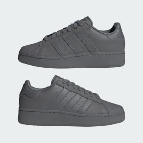 Grey adidas sales superstar womens