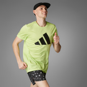 Polera Run It Verde Hombre Running