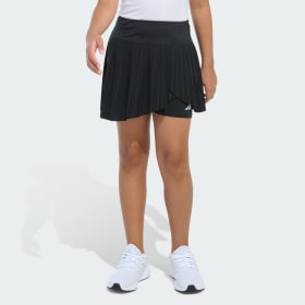 adidas Detached Waistband Woven Pleated Skort Youth Sportswear