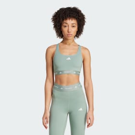 Top Deportivo Techfit Verde Mujer Voleibol