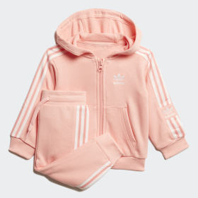 giacca adidas rosa cipria
