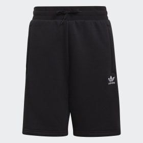 Girls black adidas shorts online