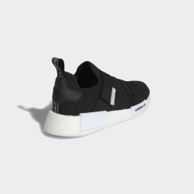 Adidas nmd r1 top black ladies