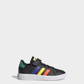 Zapatillas Adidas Grand Court Negro Niño Sportswear