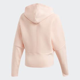 pink adidas hoodie girls
