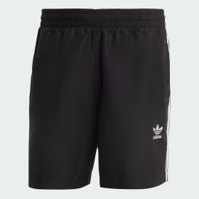 Shorts De Natación Originals Adicolor 3 Tiras Negro Hombre Originals