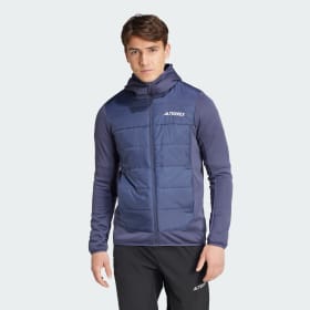 Chaqueta Térmica Con Capucha Terrex Multi Hybrid Azul Hombre Terrex